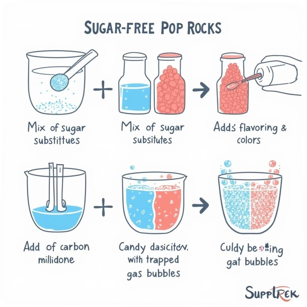 Sugar Free Pop Rocks Manufacturing