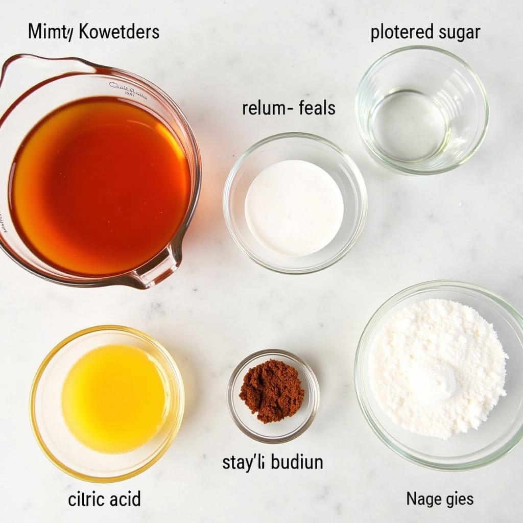 Ingredients in Sugar Free Slush Syrup