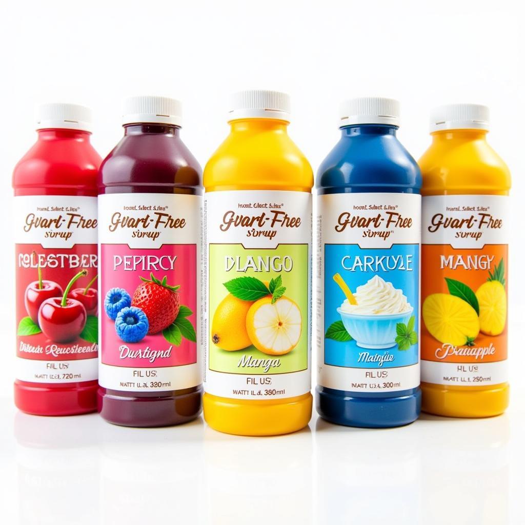 Wide Variety of Sugar Free Slush Syrups