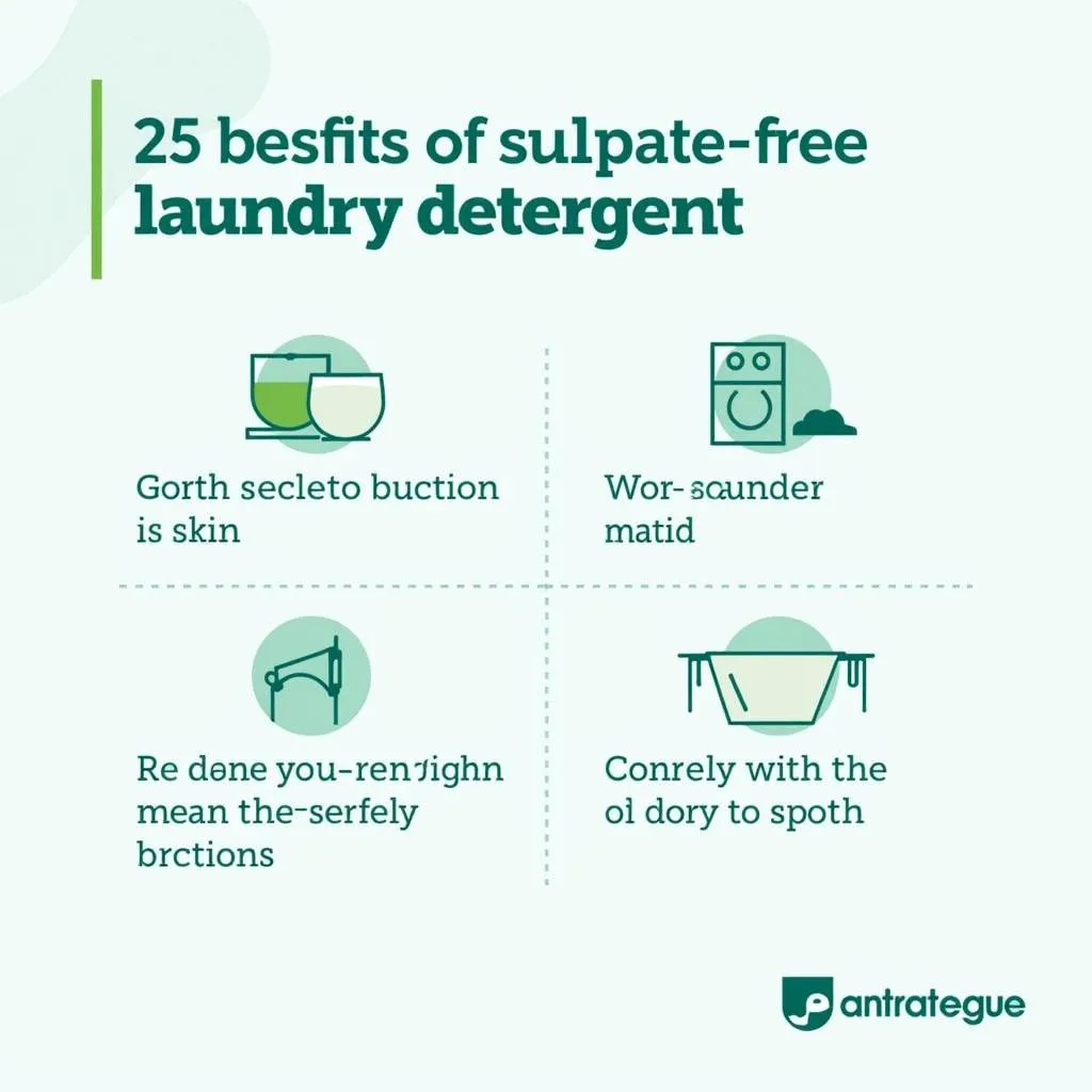 Benefits of sulphate-free laundry detergent