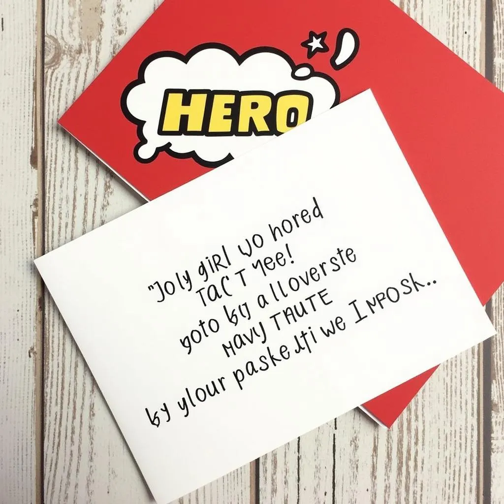 Free Printable Superhero Nurse Card