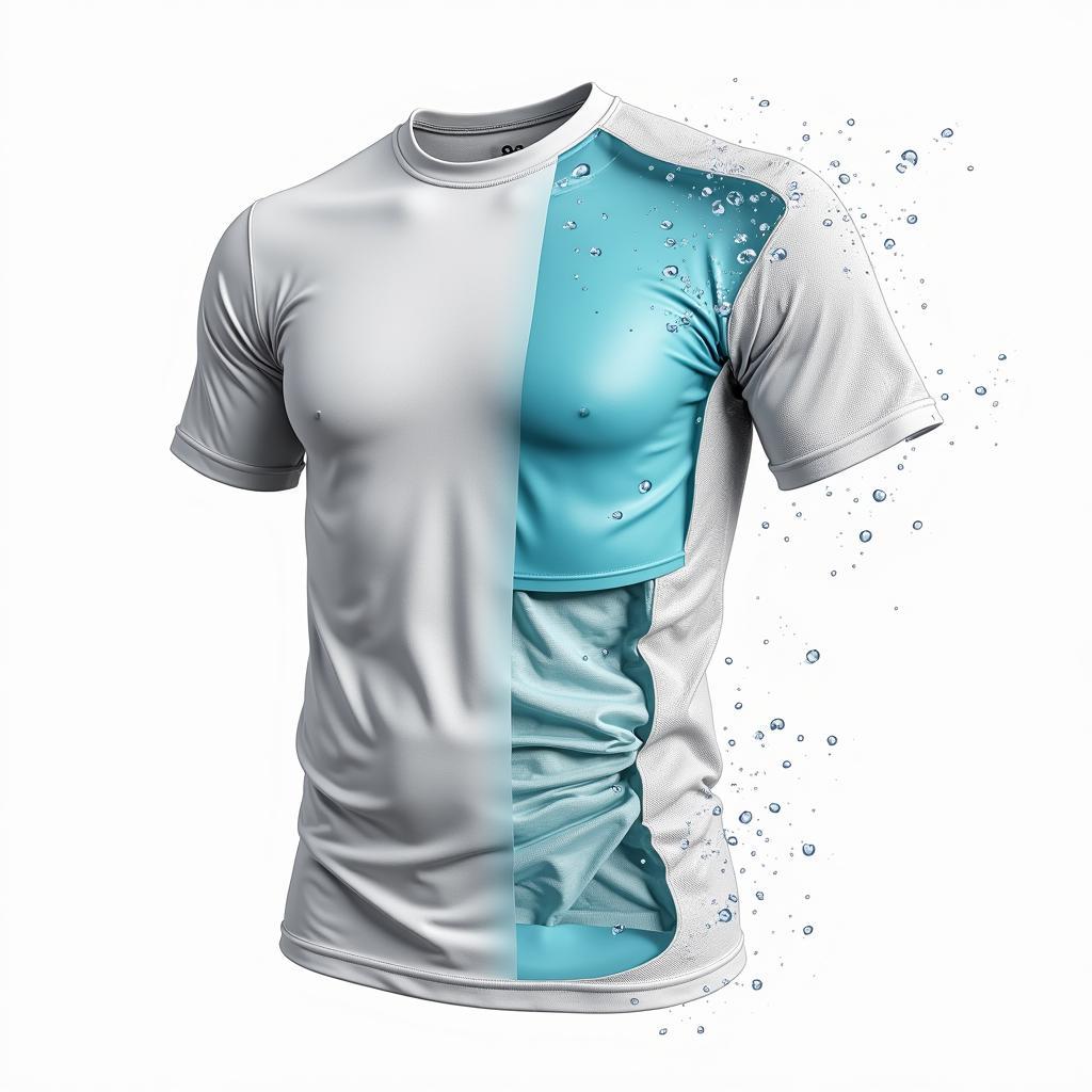 Sweat-Free T-Shirt Technology Illustration