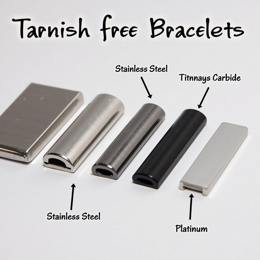 Tarnish Free Bracelet Materials