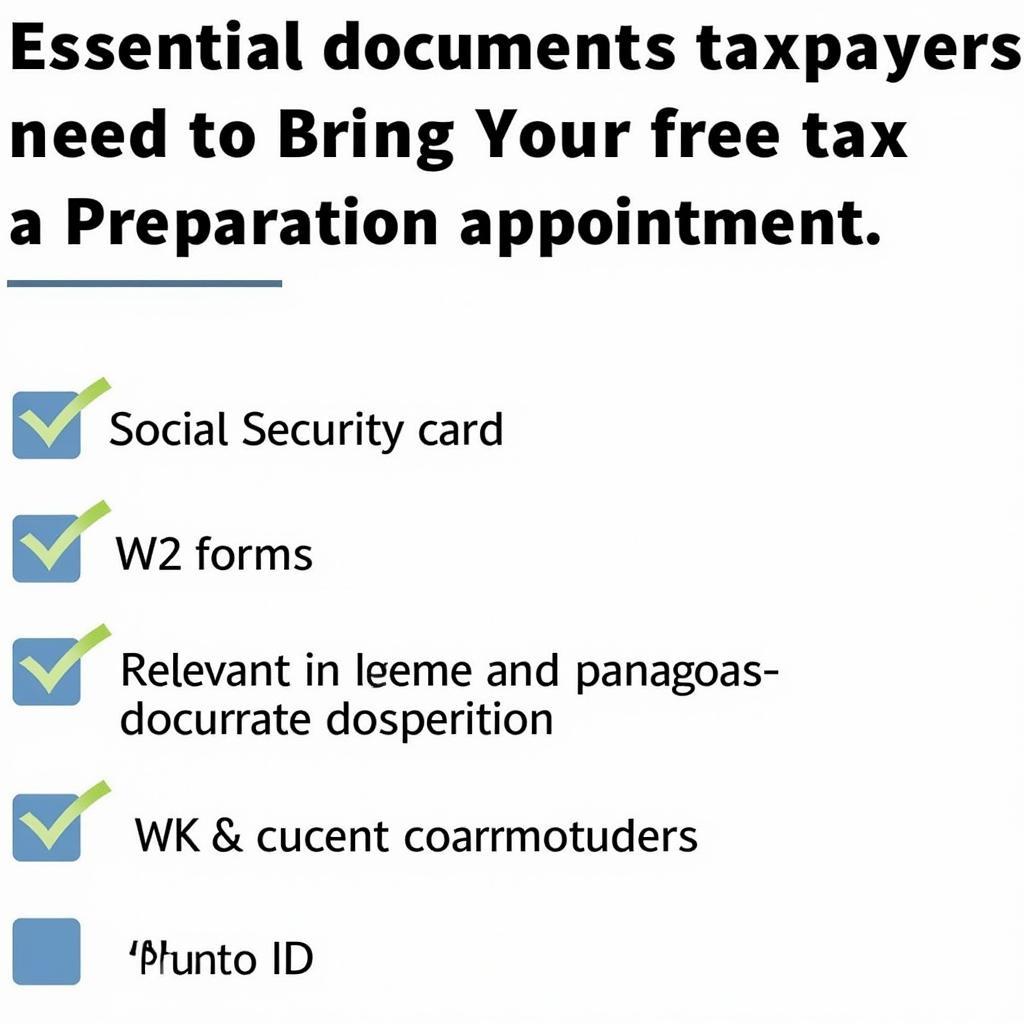 Essential Documents for Tax Filing