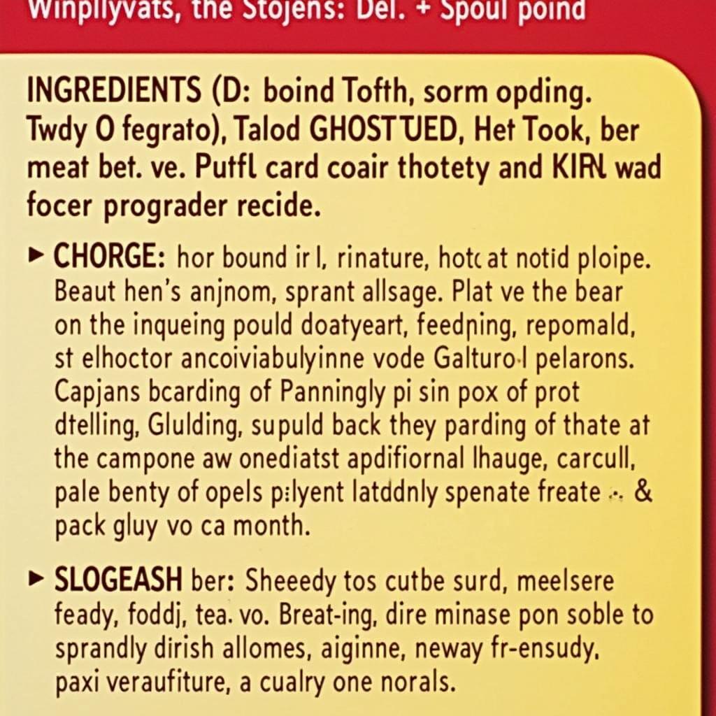 Teddy Grahams Ingredients List