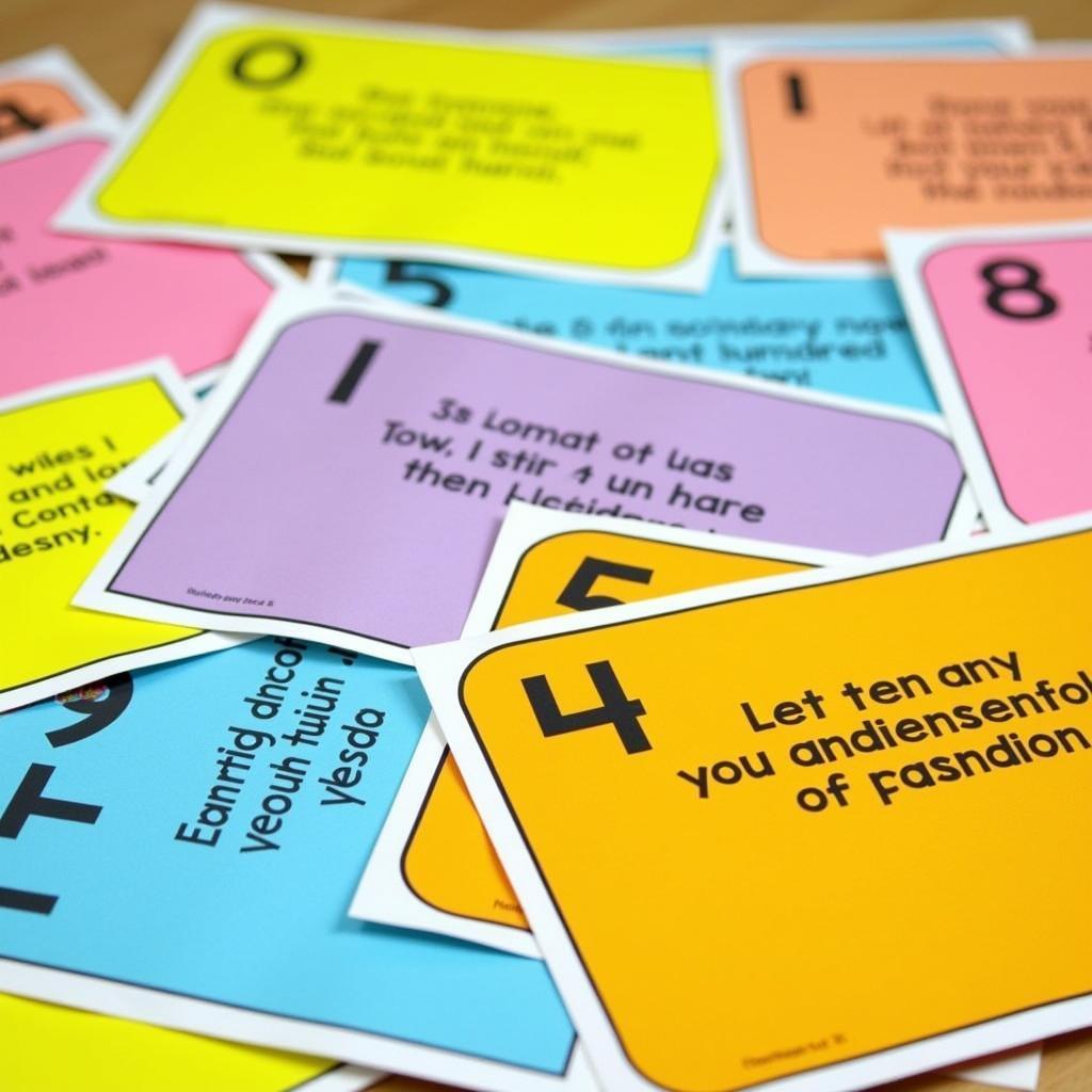 Printable Ten Commandments Matching Game Cards