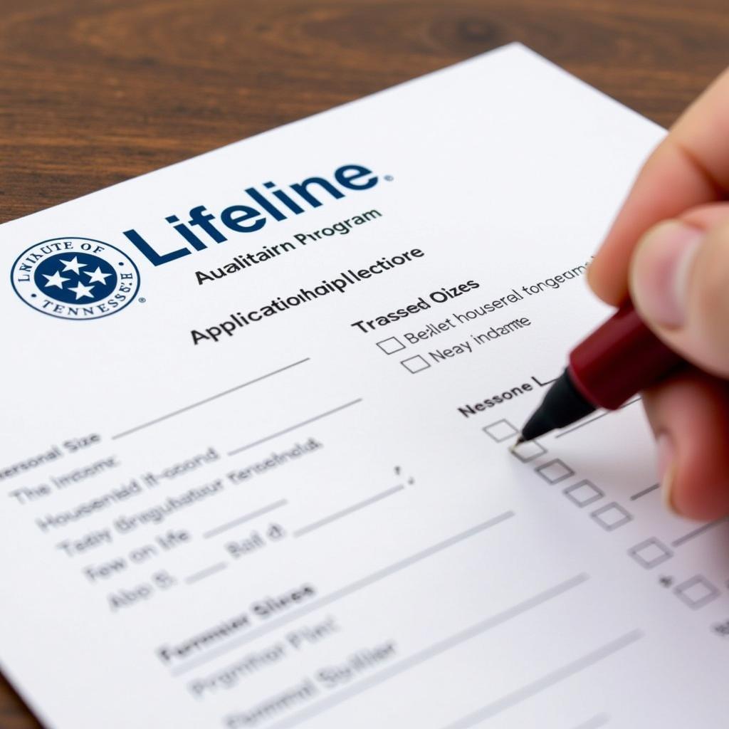 Tennessee Lifeline Application