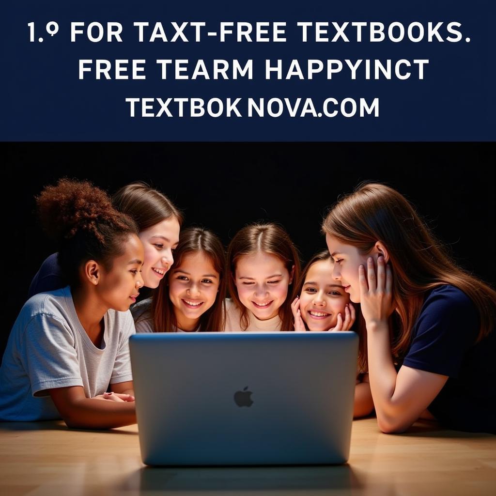 Students accessing free textbooks on Textbooknova.com