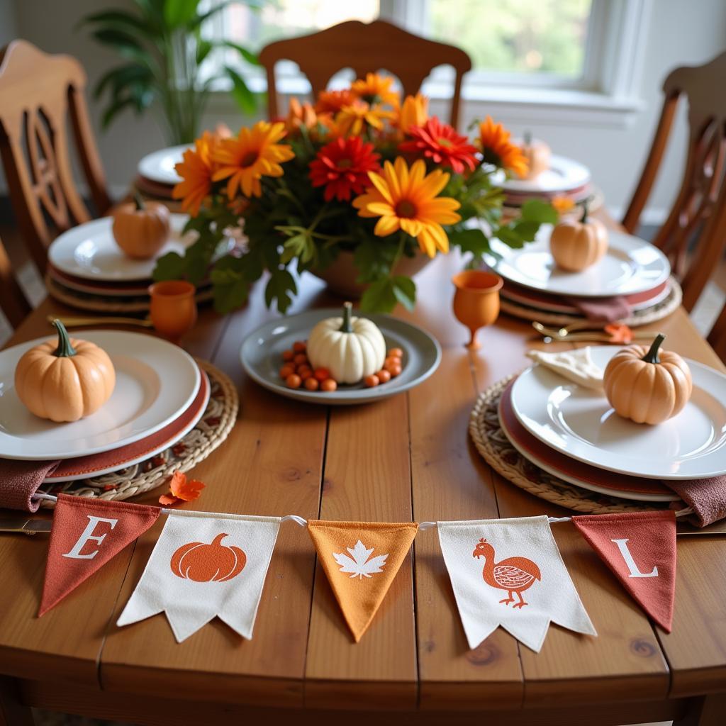 Thanksgiving Banners and Garlands