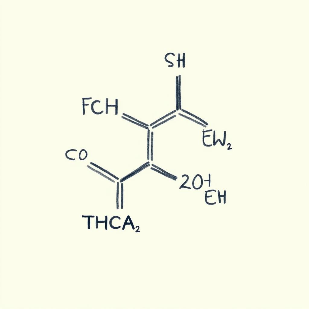 THCA Chemical Structure