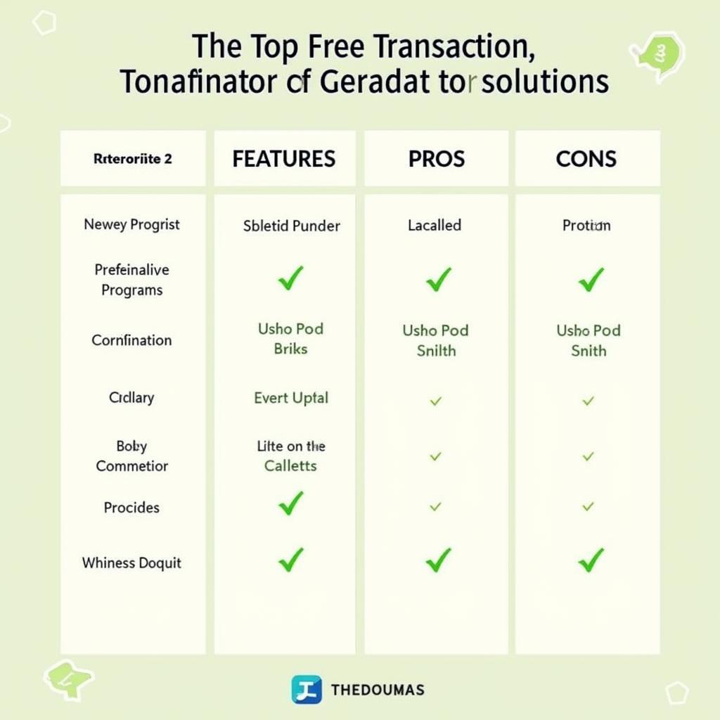 Free transaction coordinator software comparison chart