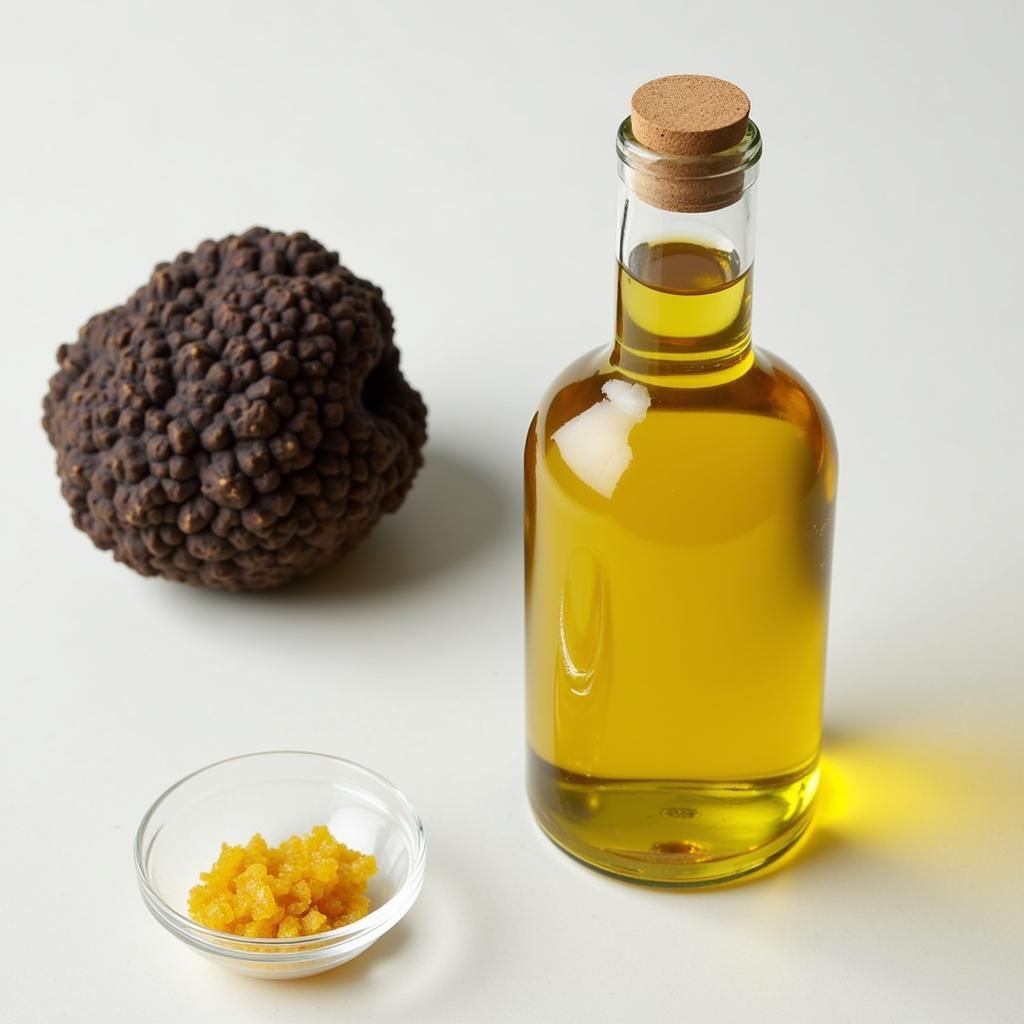 Truffle Oil Ingredients Close Up