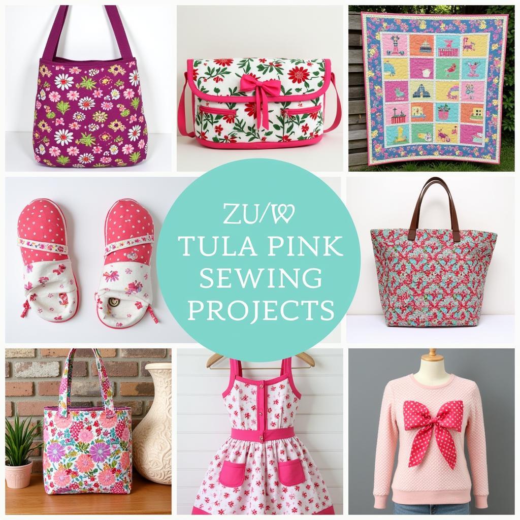 Tula Pink Sewing Projects