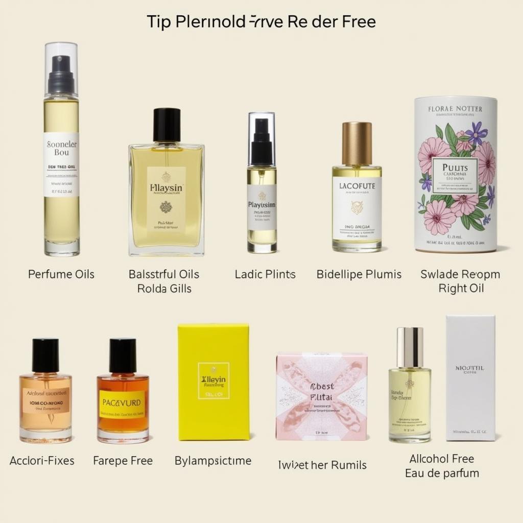 Different Types of Alcohol-Free Fragrances Available