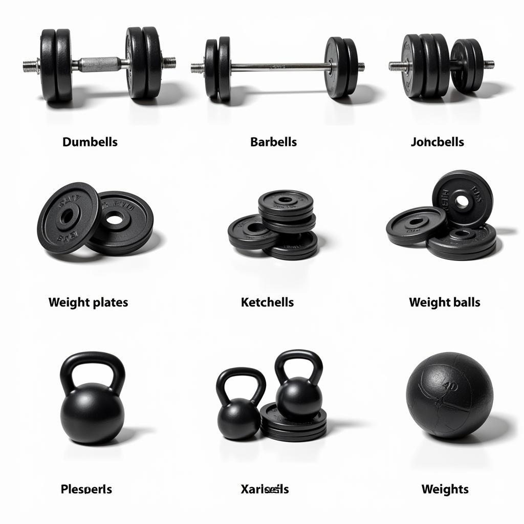 Different Types of Free Weights