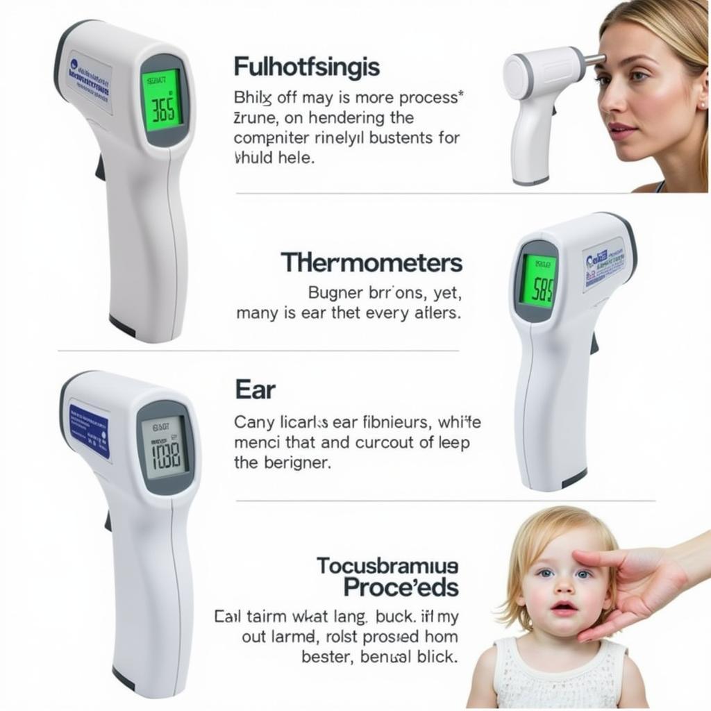 Different Types of Geratherm Mercury Free Thermometers