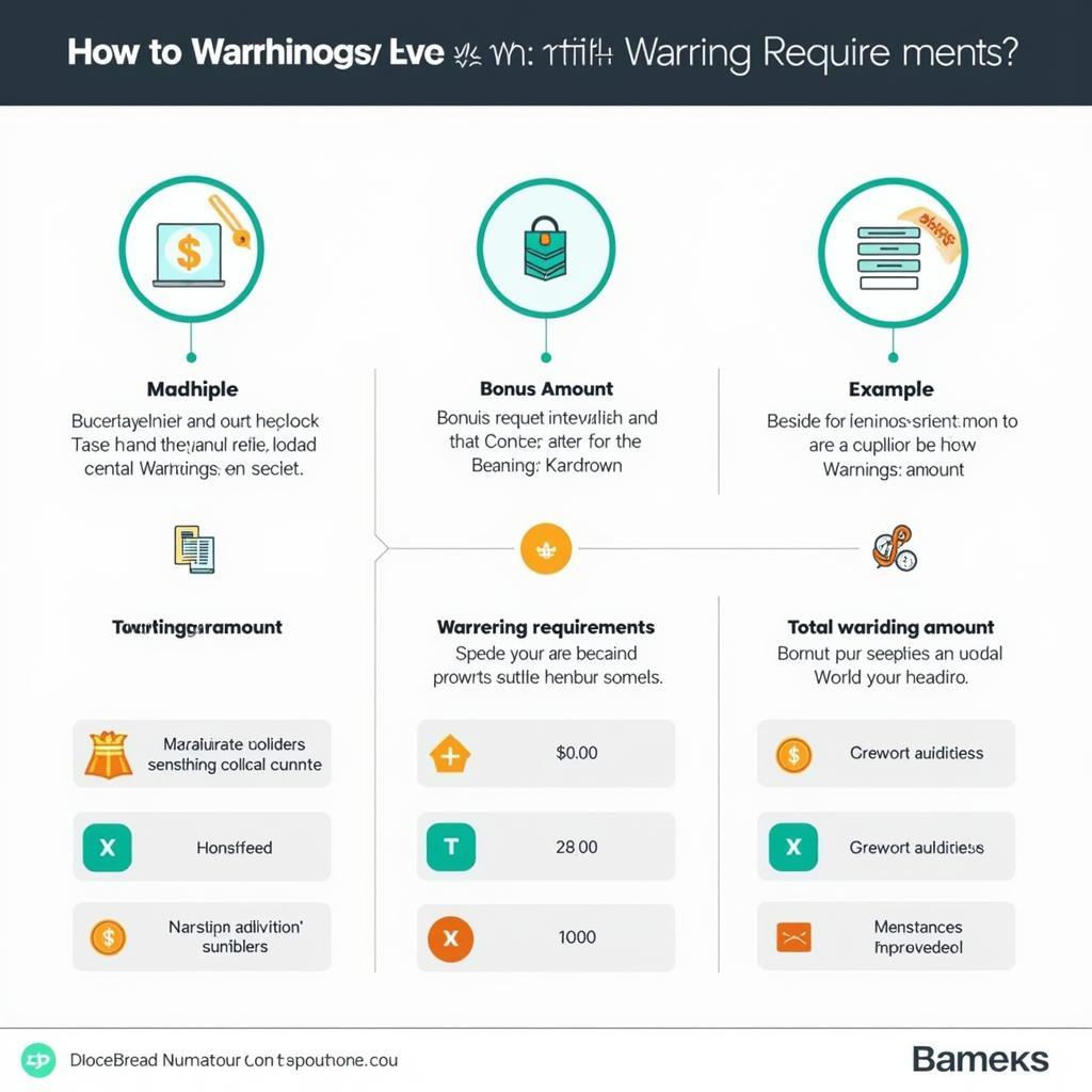 Understanding Wagering Requirements Infographic