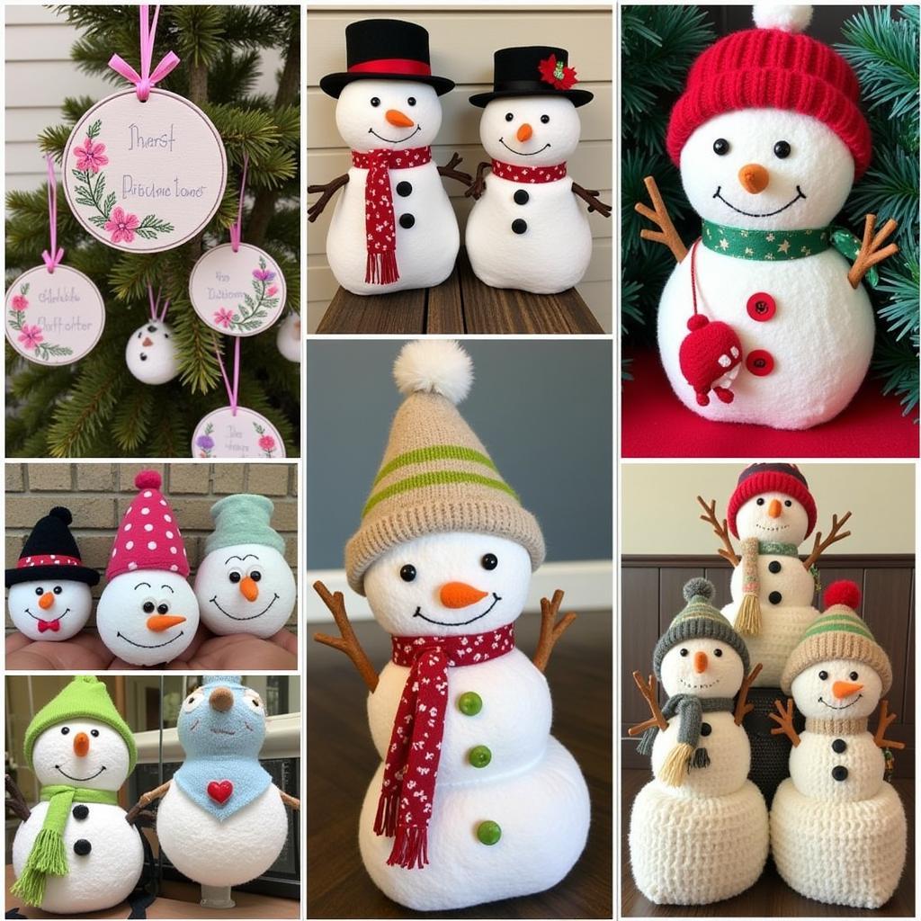 Unique Snowman Sewing Projects