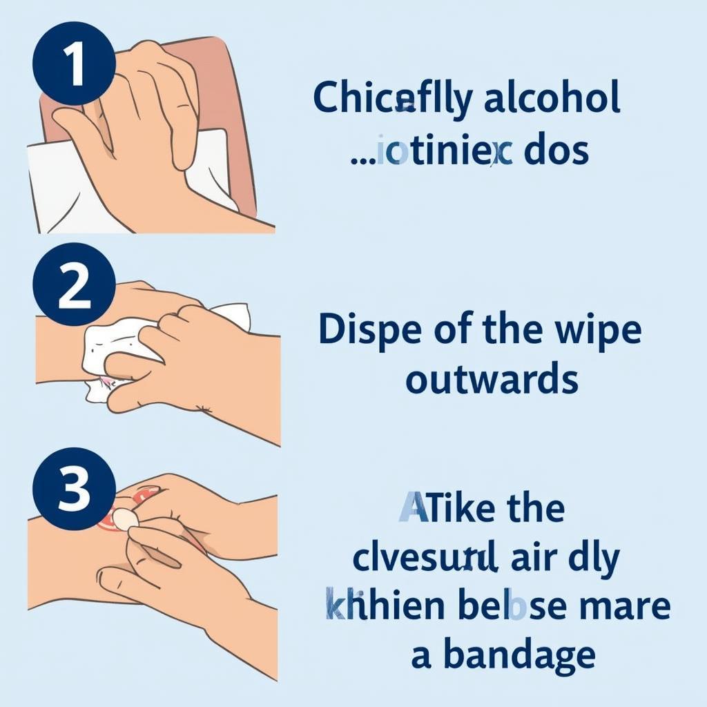 Proper Technique for Using Alcohol Free Wipes