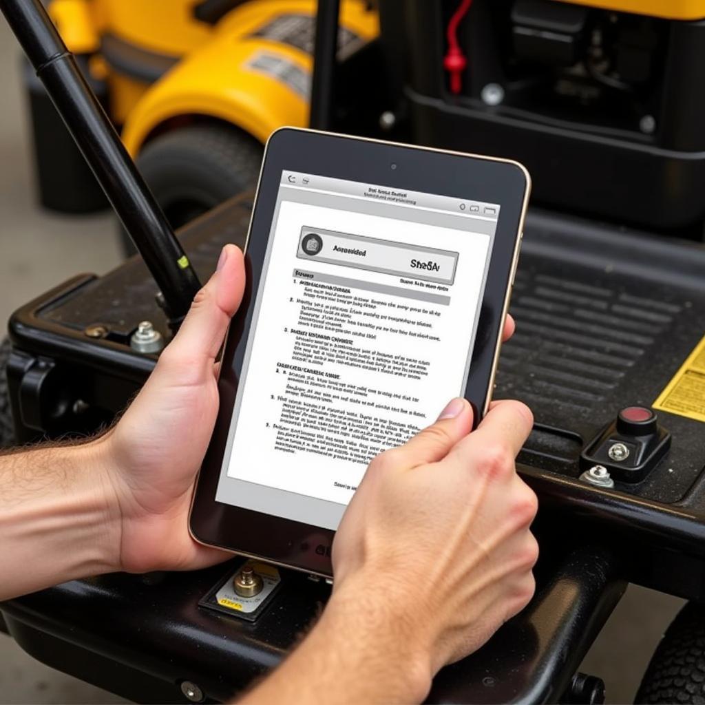 Using the Cub Cadet RZT 50 Service Manual for Maintenance