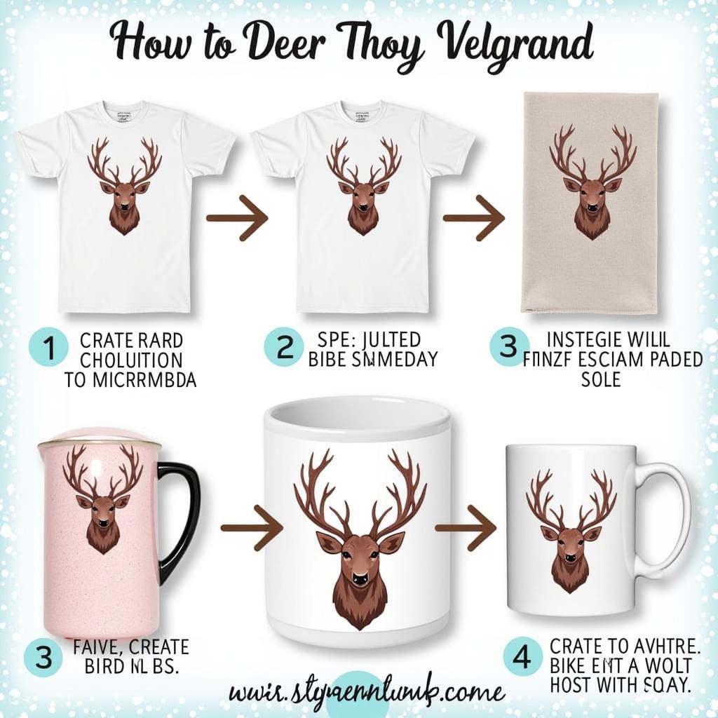 Using Deer Head SVG for DIY Projects