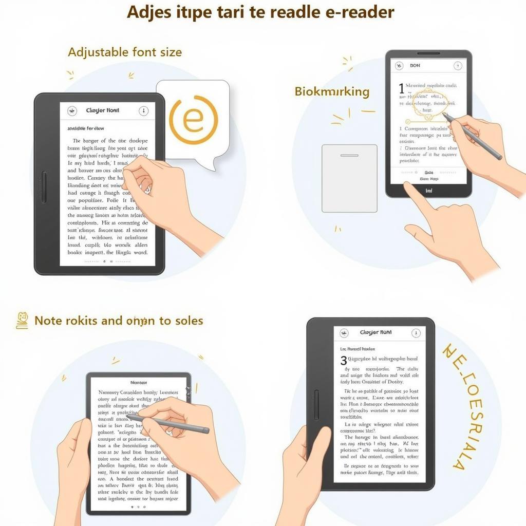 Using E-reader Features