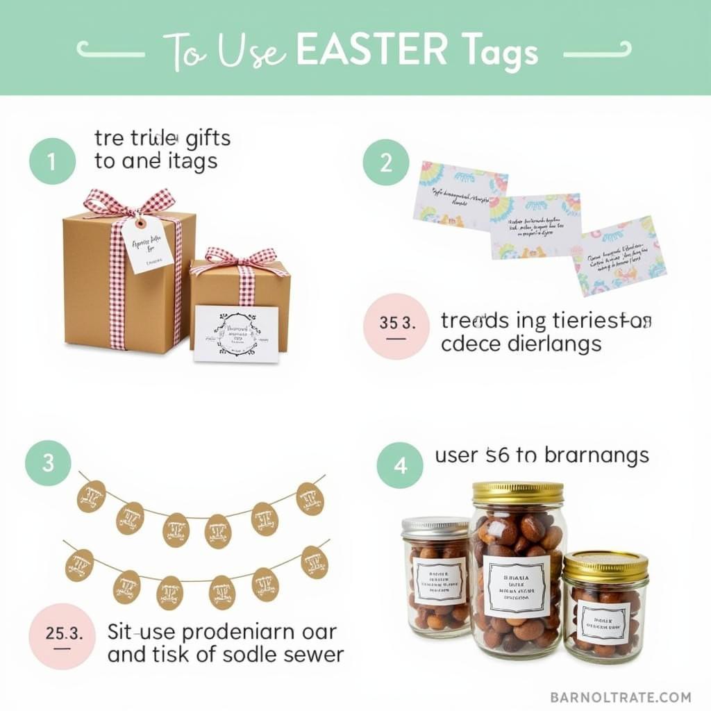 Creative Ways to Use Free Printable Easter Tags