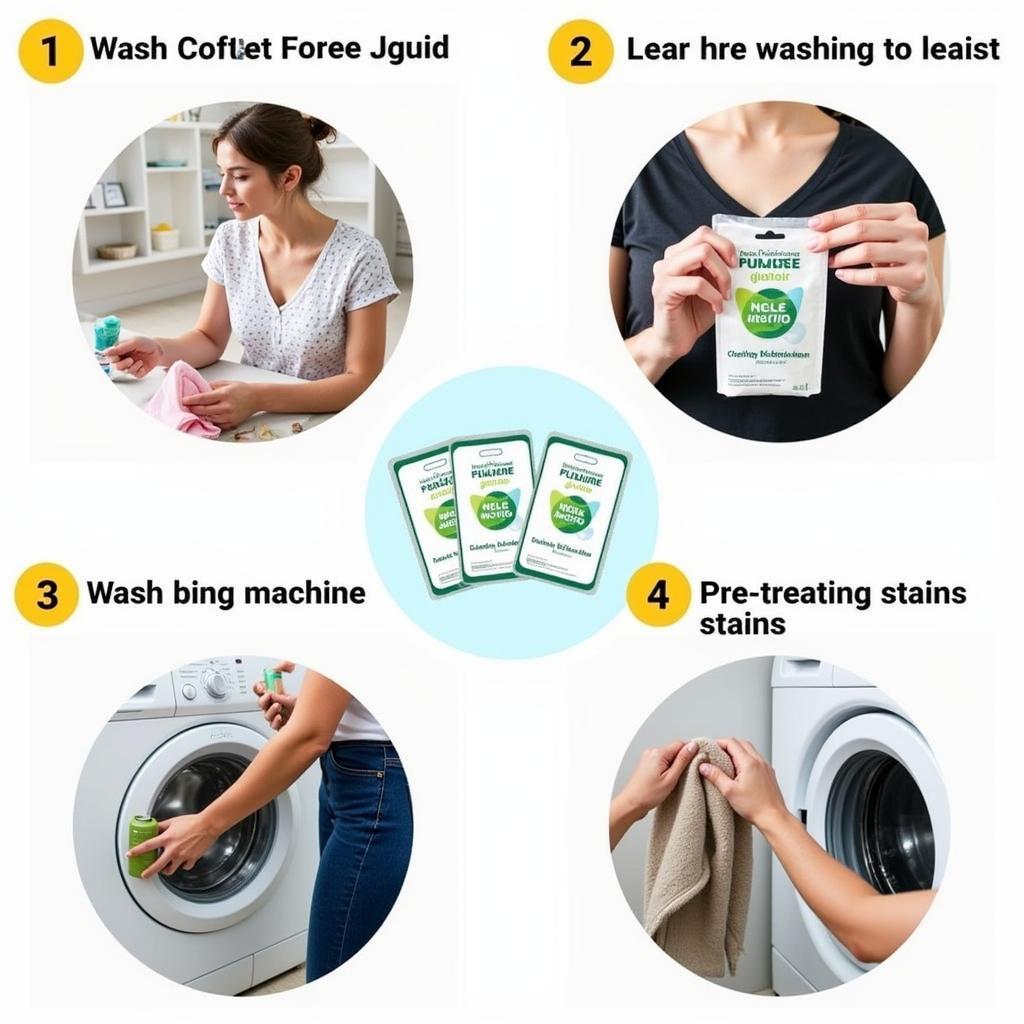 Various tips and uses for free washing liquid samples.