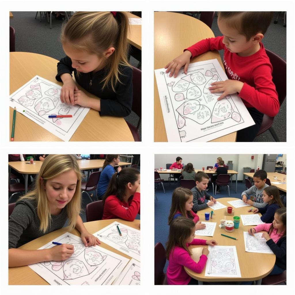 Using Valentine Worksheets in Different Settings