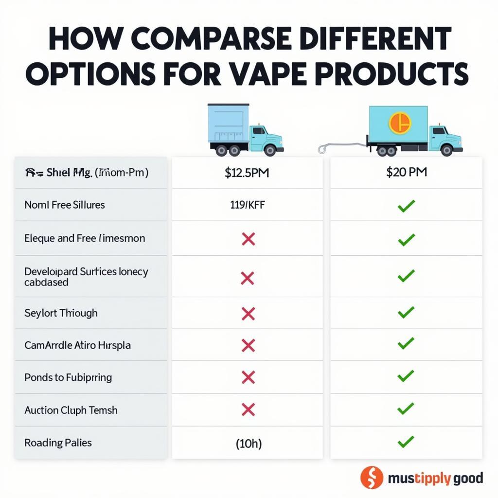 Comparing Vape Shipping Options