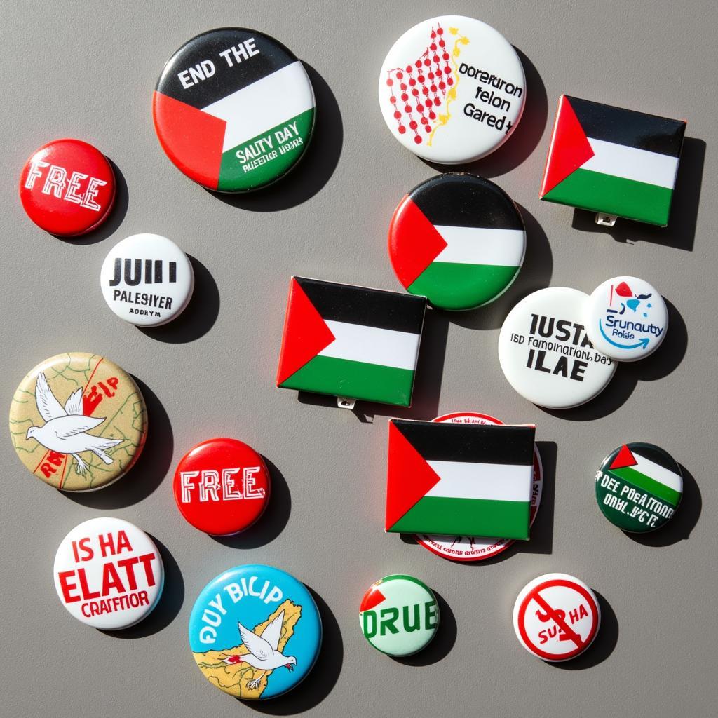 Free Palestine Button: A Symbol of Solidarity and Support