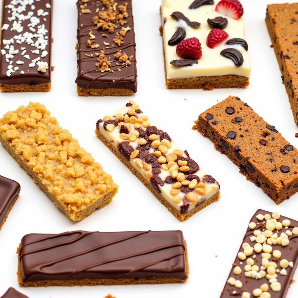 Variety of Gluten-Free Biscuit Bars