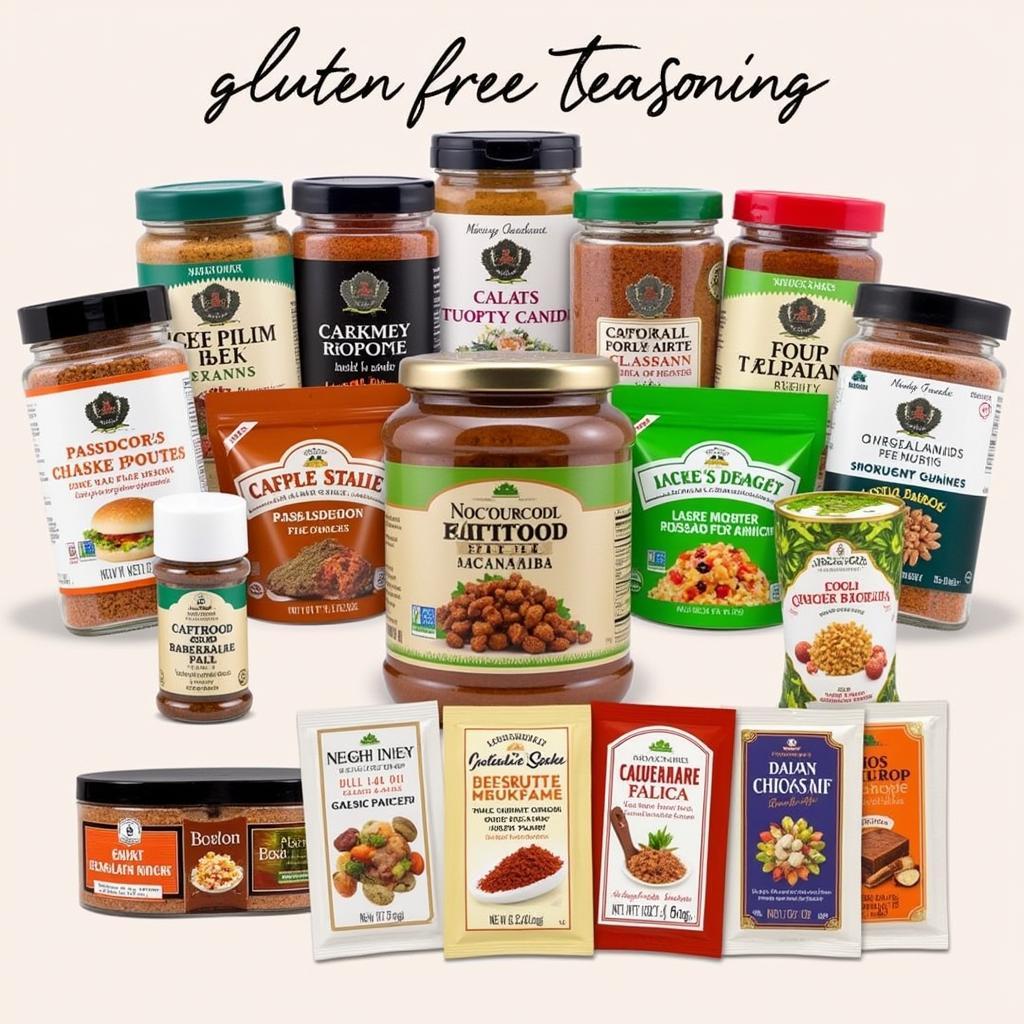 An Array of Gluten-Free Seasoning Options