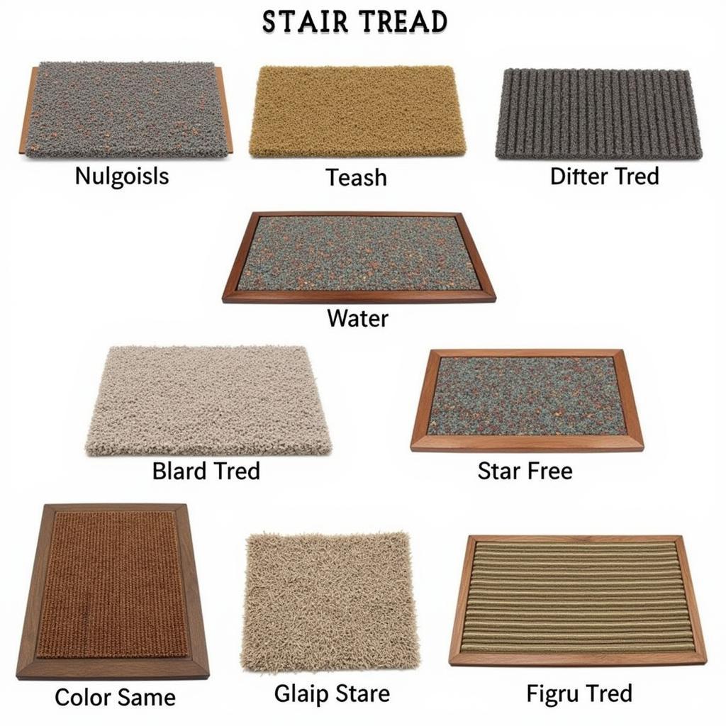 Different Styles of Slip-Free Vinyl Stair Treads