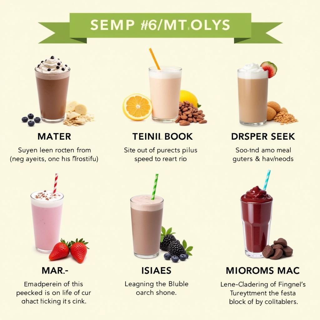 different flavors and brands of soy-free meal replacement shakes displayed on a kitchen counter