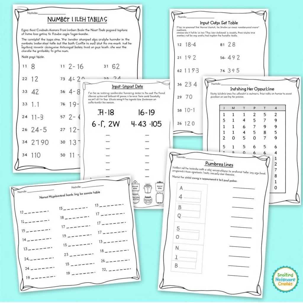 A Collection of Different 10 More 10 Less Worksheets