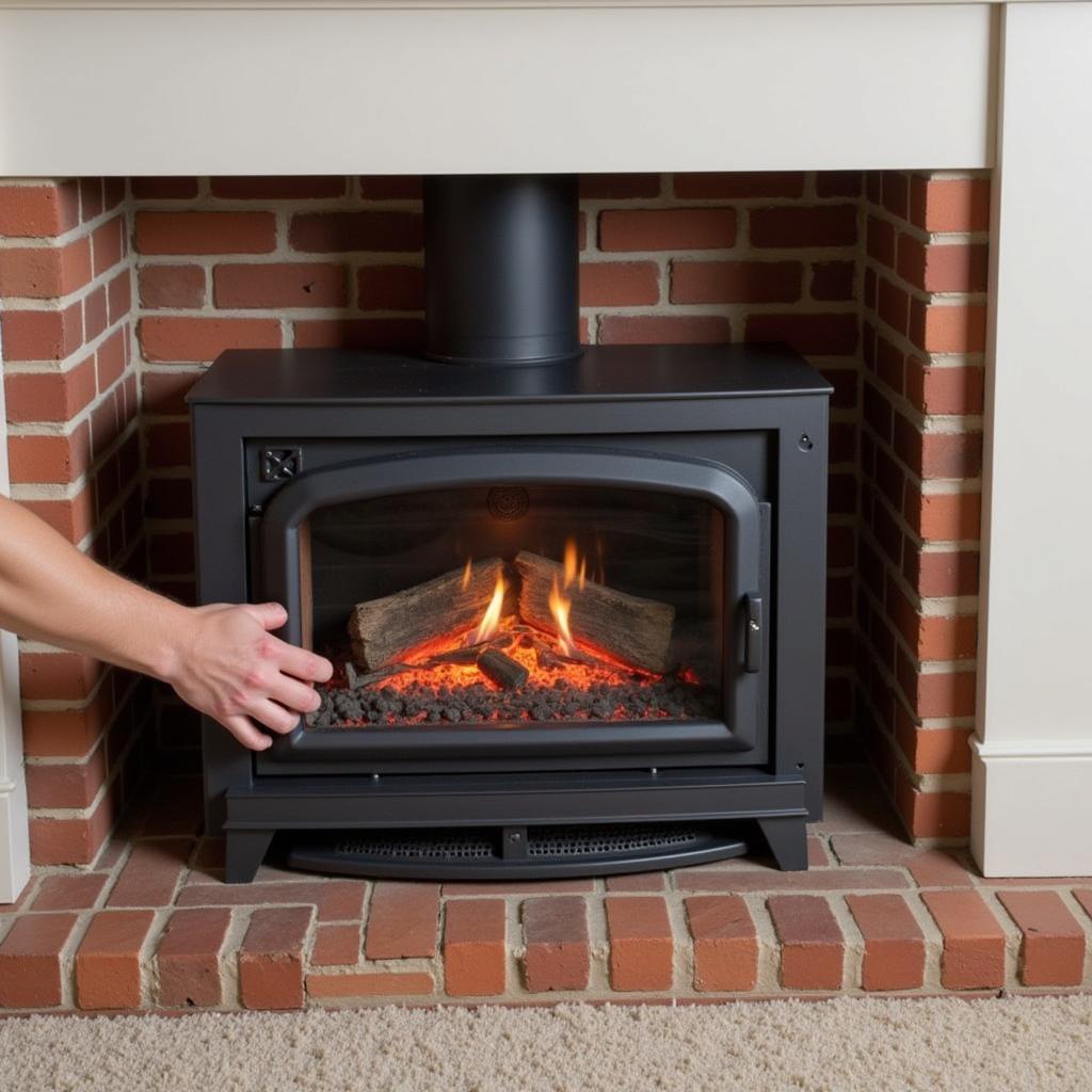 Vent-Free Gas Fireplace Insert Installation