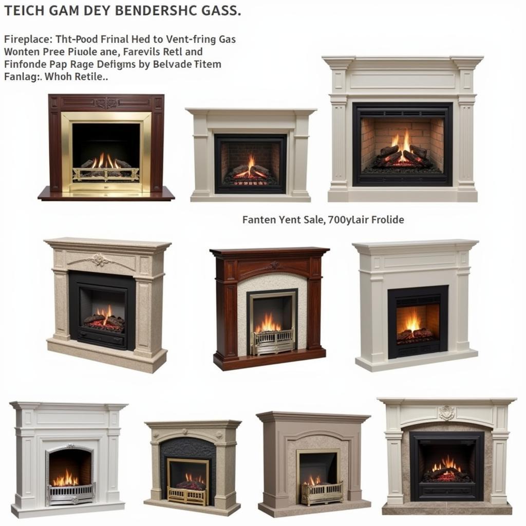 Different Types of Vent-Free Gas Fireplaces