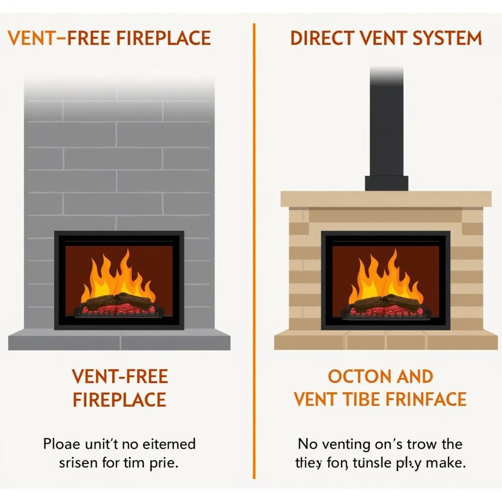 Vent Free vs Direct Vent Fireplace Comparison