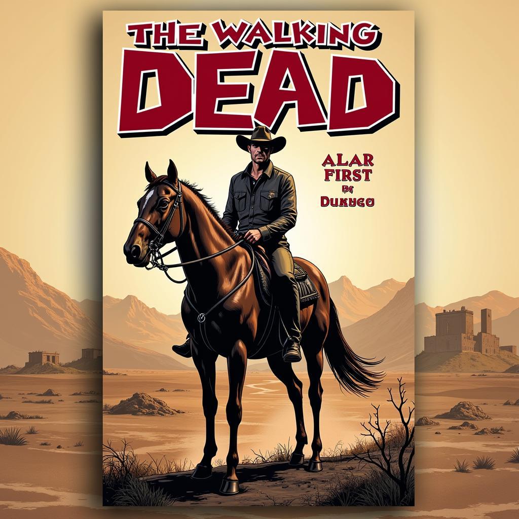 The Walking Dead Graphic Novel Cover