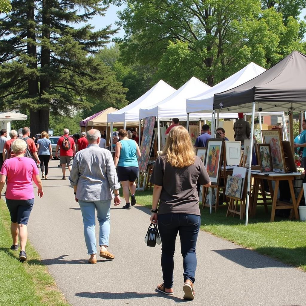 Local Art Displayed During Washington County Art Walk