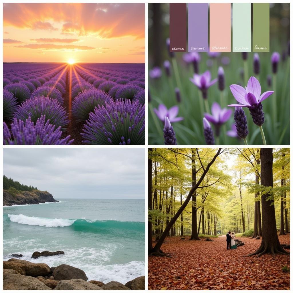 Wedding Color Palette Inspiration from Nature