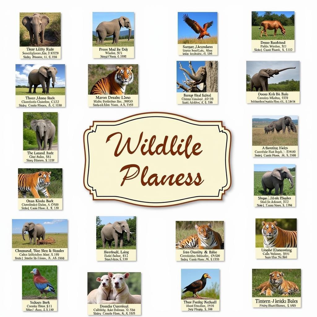 Wildlife Address Labels Variety