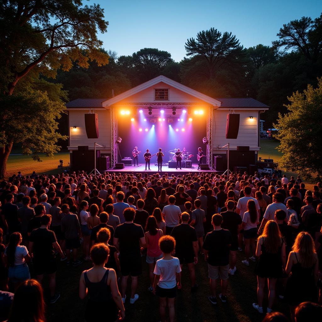 Outdoor Concert in Williamsburg