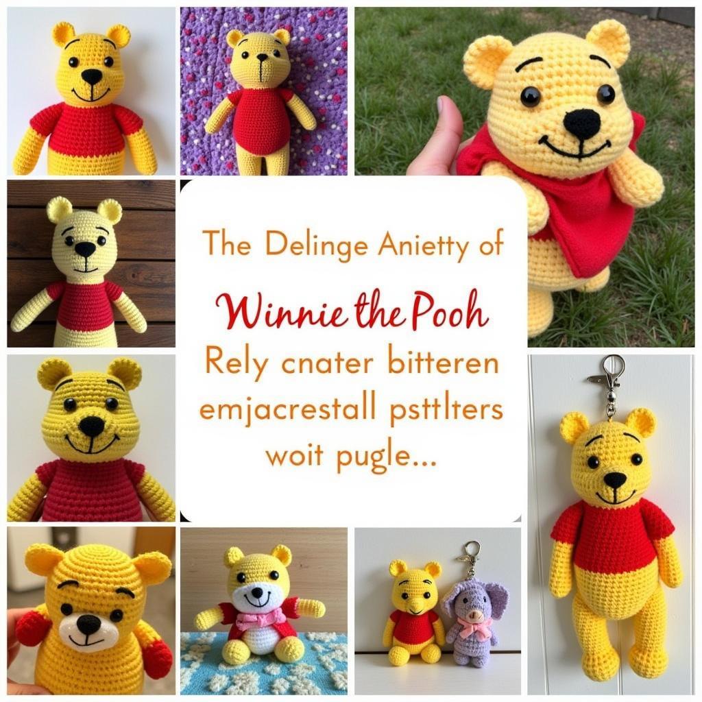 Winnie the Pooh Crochet Pattern Ideas