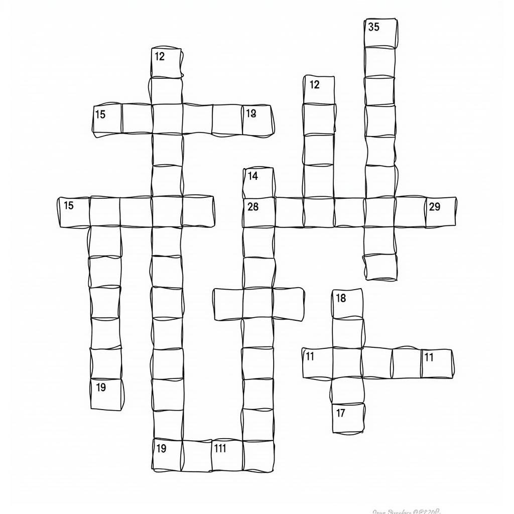 Challenging Winter Crossword Puzzle for Adults