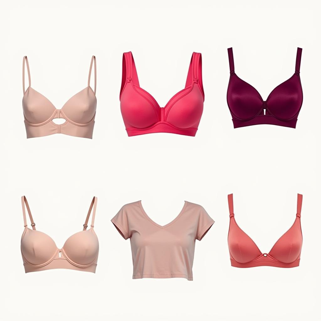 Different Styles of Wire-Free Bras