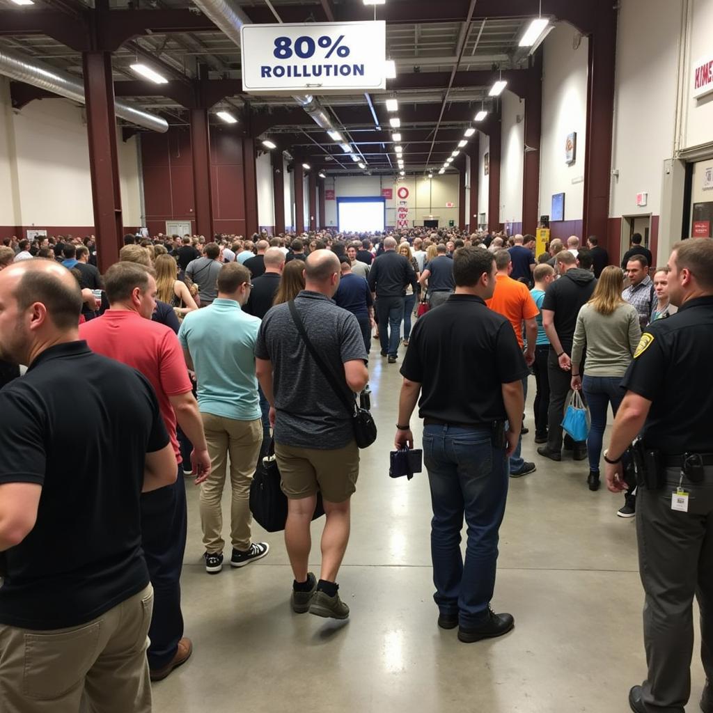 Wisconsin Gun Show Entrance