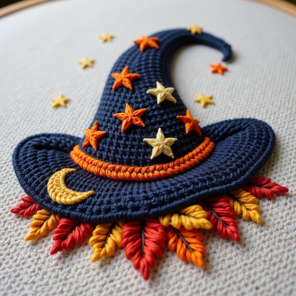 Witch Cross Stitch Pattern