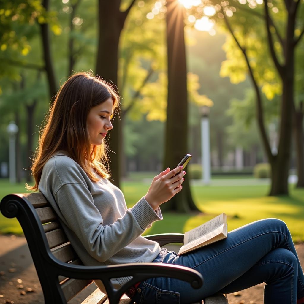 Enjoying a Novel Anytime, Anywhere